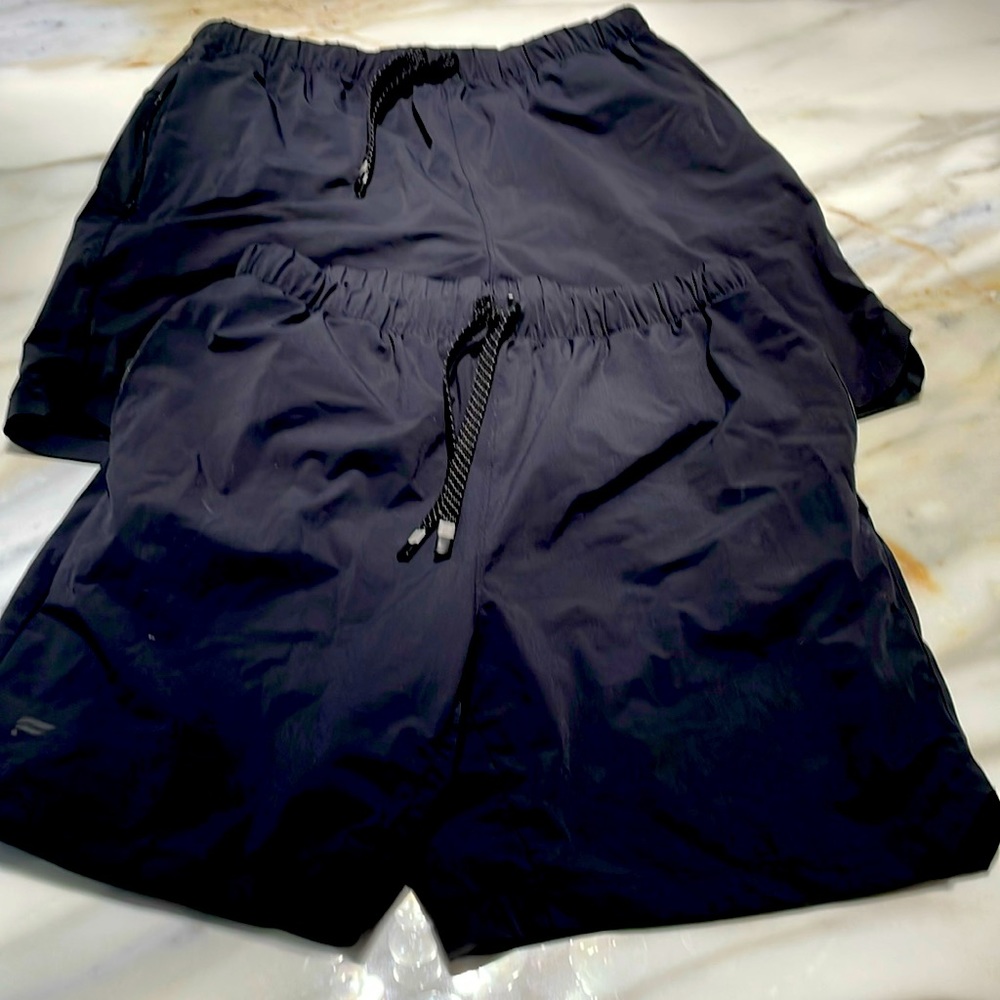 Fabletics one shorts, not lined in black